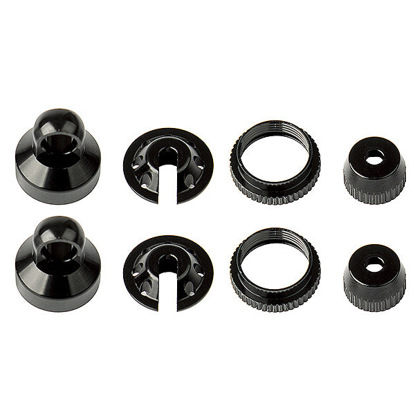 ELEMENT RC BY ASSOC. ELECTRICS - ELEMENT RC ENDURO SHOCK PARTS,
BLACK ALUMINUM - EL42079