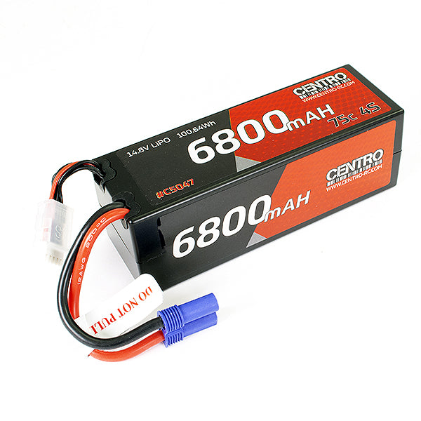 CENTRO - 4S 6800MAH 14.8V 75C
HARDCASE LIPO BATTERY EC5 - C5047EC5