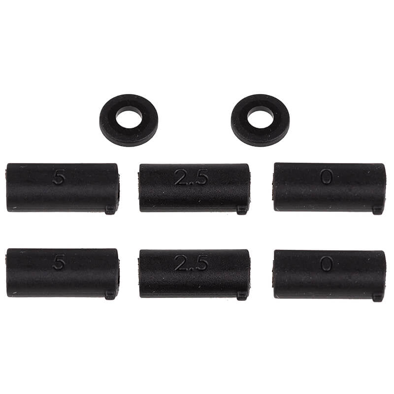 ASSOCIATED ELECTRICS - TEAM ASSOCIATED RC10B7 CASTER
INSERTS AND SHIMS - AS92416