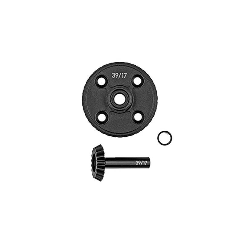 ASSOCIATED ELECTRICS - TEAM ASSOCIATED RC10B84 FT 39/
17 RING/PINION GEAR SET STEEL - AS92568