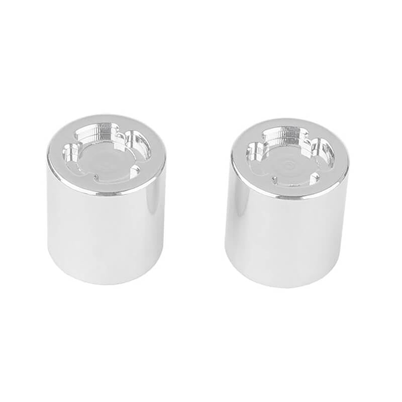 RC4WD - 1/8 SCALE REAR HUBS
(CHROME) - Z-S0033