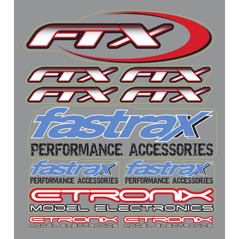CML RACING - CML FTX/FASTRAX/ETRONIX MINI
DECAL SHEET - CML107