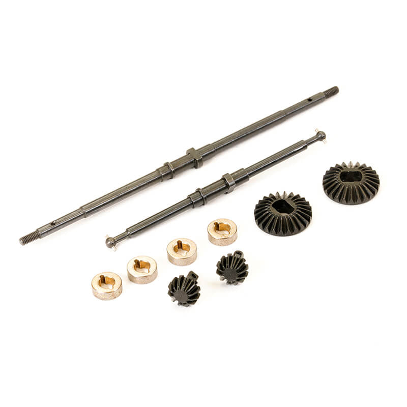 FTX - OUTBACK MINI X 2.0 F/R
METAL GEAR AXLE DRIVESHAFT SET - FTX9364M