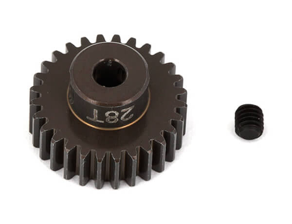 ASSOCIATED ELECTRICS - ASSOCIATED FACTORY TEAM ALUM.
PINION GEAR 28T 48DP 1/8"SHAFT - AS1346