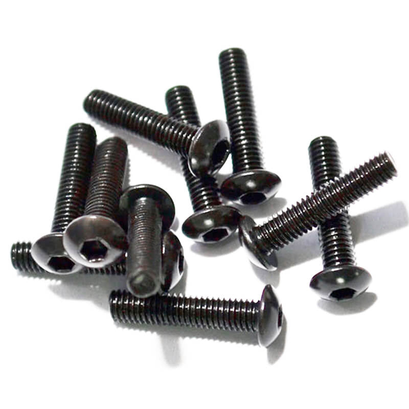 RC4WD - STEEL BUTTON HEAD CAP
SCREWS M3 X 14MM (10) - Z-S0655