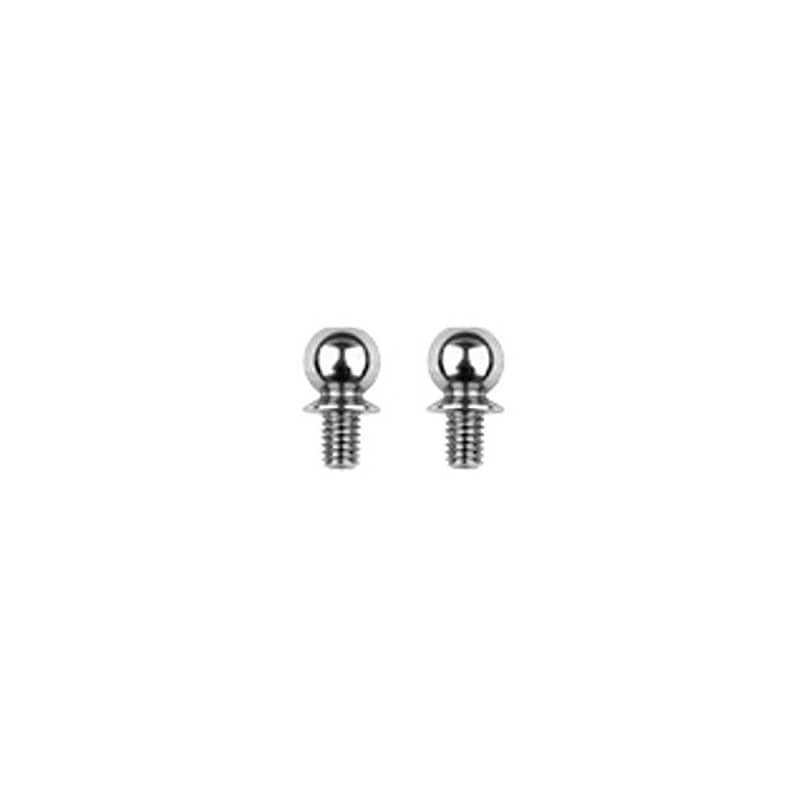 ASSOCIATED ELECTRICS - ASSOCIATED FT HD TITANIUM
BALLSTUDS SHORT, 4MM - AS32095