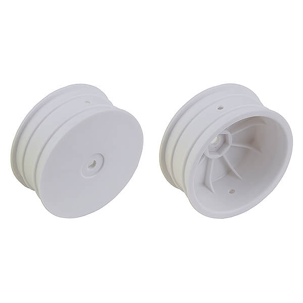 ASSOCIATED ELECTRICS - ASSOCIATED 12MM HEX 2.2" 4WD
FRONT WHITE WHEELS B74 +1.5MM - AS92362