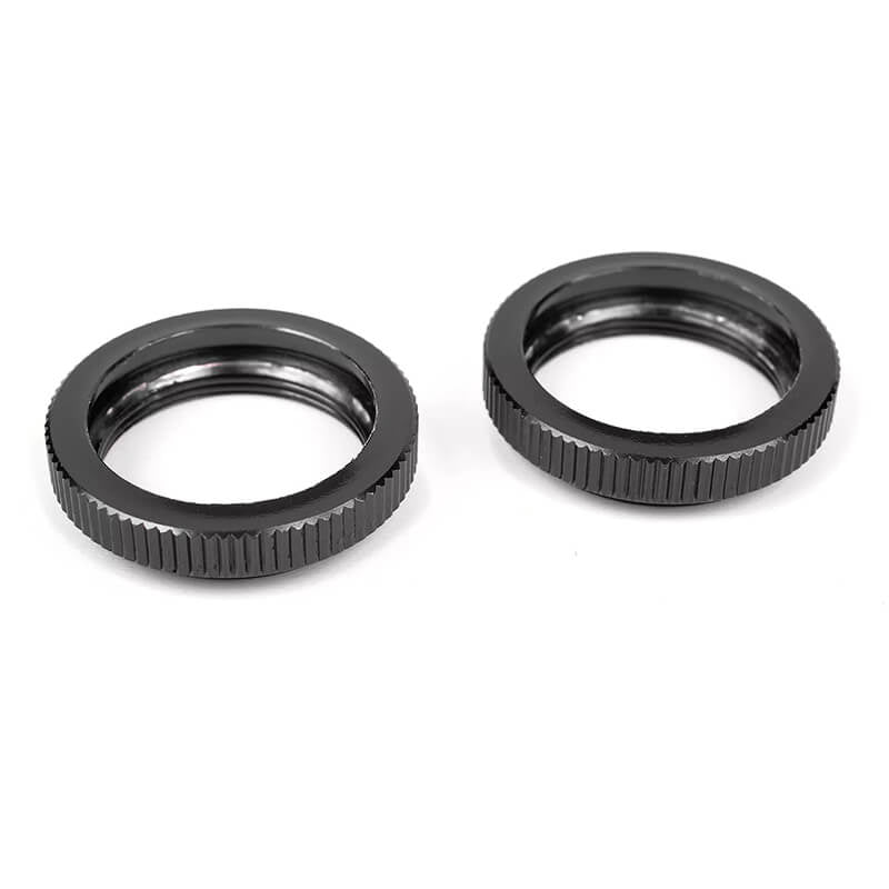 CORALLY - SHOCK COLLAR ALUMINUM
BLACK 2 PCS - C-00180-136-B