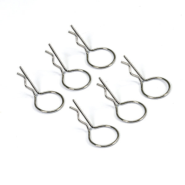 FASTRAX R/C PRODUCTS - LARGE BODY CLIPS (6) - FAST213