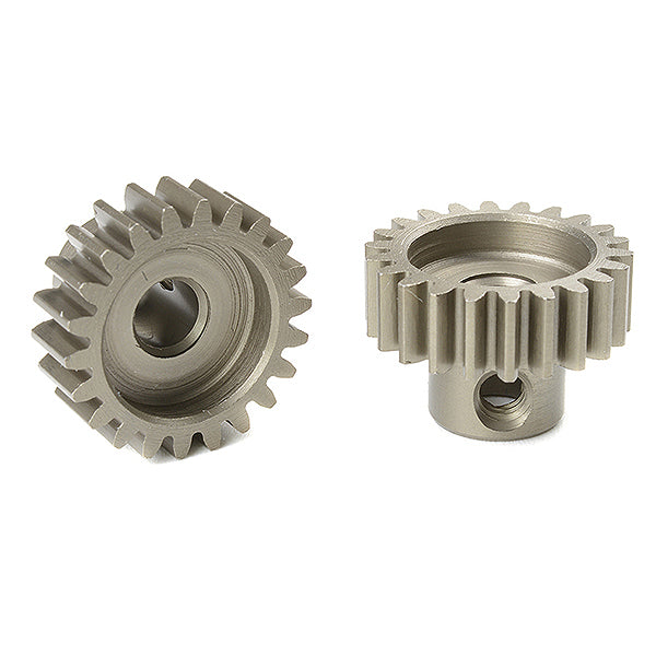CORALLY - 32 DP PINION SHORT HAR
DENED STEEL 22 TEETH SHAFT DIA - C-72522