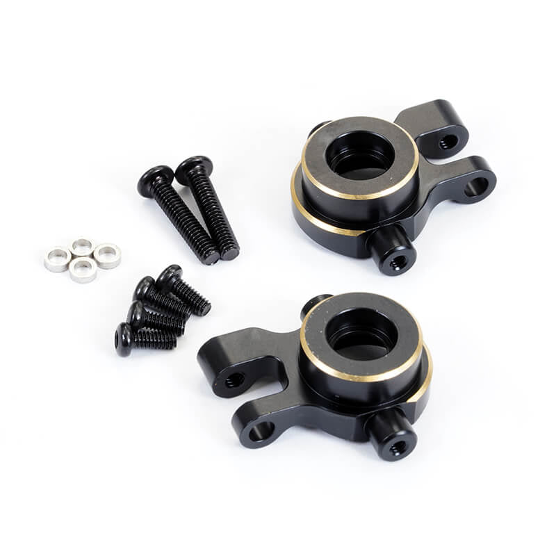FASTRAX R/C PRODUCTS - FASTRAX TRX-4M BLACK BRASS
STEERING KNUCKLES (2) - FTTX461