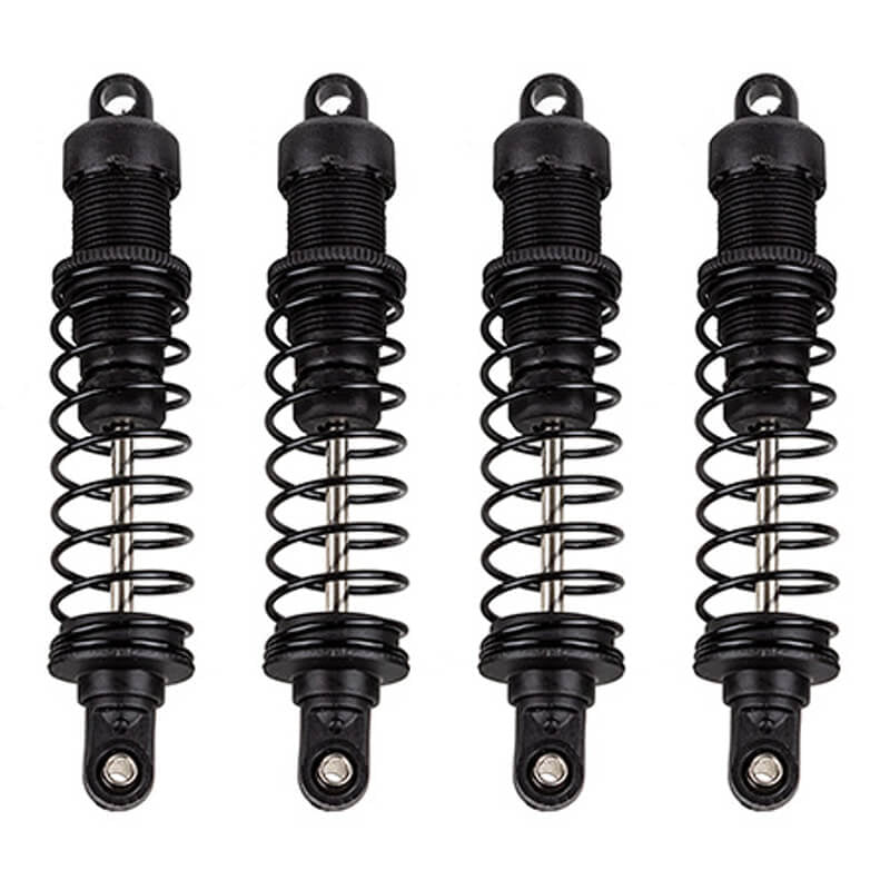 ASSOCIATED ELECTRICS - TEAM ASSOCIATED MT12+ LUX
SHOCK SET, BLACK - AS41161