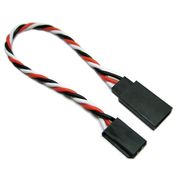 ETRONIX - 7CM 22AWG FUTABA TWISTED
EXTENSION WIRE - ET0730