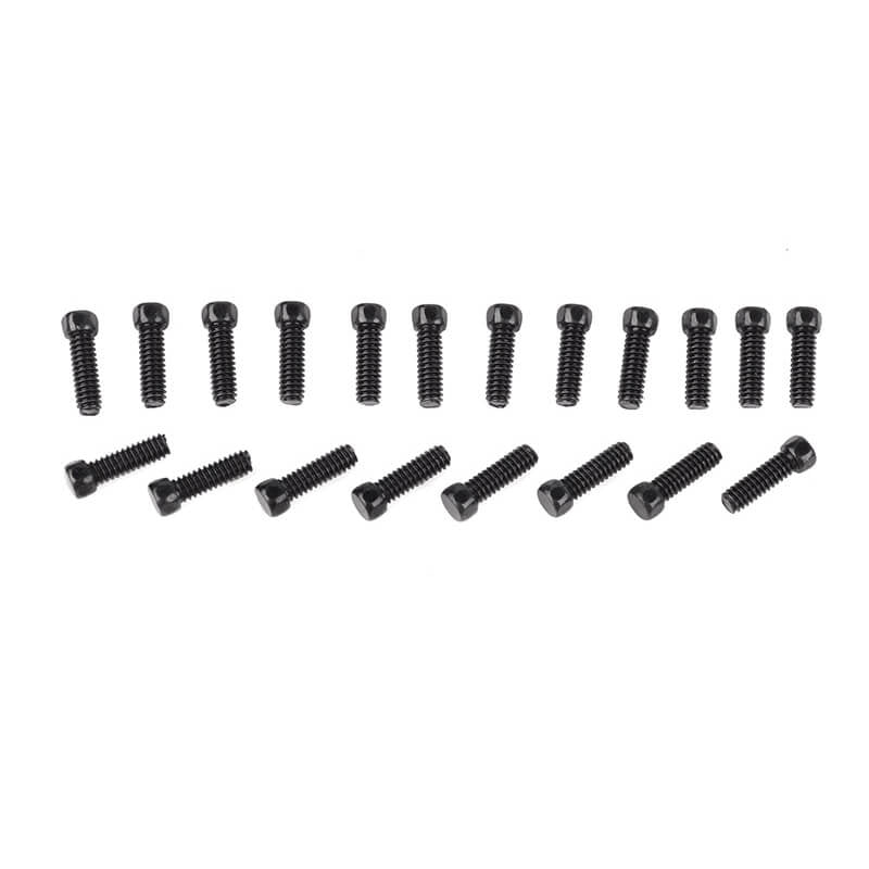 RC4WD - SCALE HEX HEAD BOLTS
(M2 x 6MM) BLACK - Z-S0054