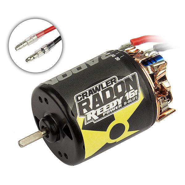 REEDY - RADON2 CRAWLER 16T5-SLOT
1850KV BRUSHED MOTOR (ENDURO) - AS27424