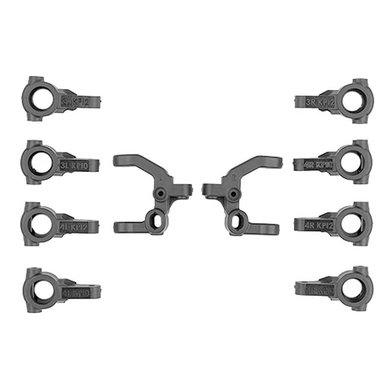 ASSOCIATED ELECTRICS - TEAM ASSOCIATED RC10B7.1 FT
CASTER/STEERING BLOCKS CARBON - AS92577