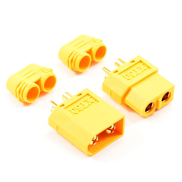 ETRONIX - XT-60 CONNECTOR (MALE/FEMALE)
w/PROTECTIVE SLEEVE - ET0796P
