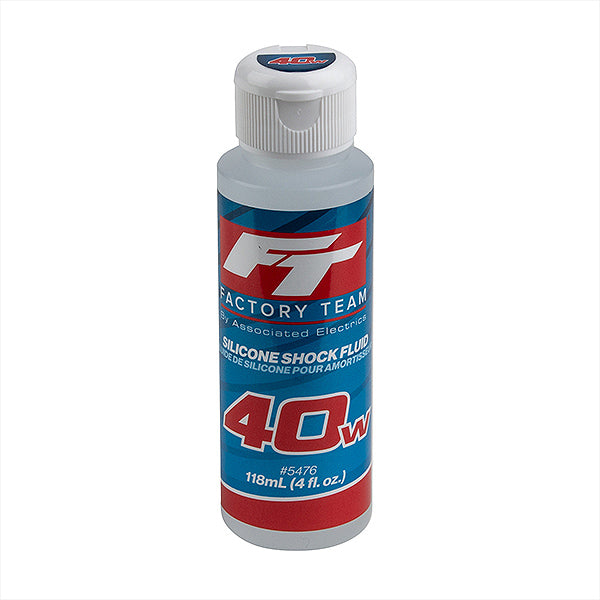 ASSOCIATED ELECTRICS - ASSOCIATED FT SILICONE SHOCK
40WT (500cSt) 4oz/118ml - AS5476