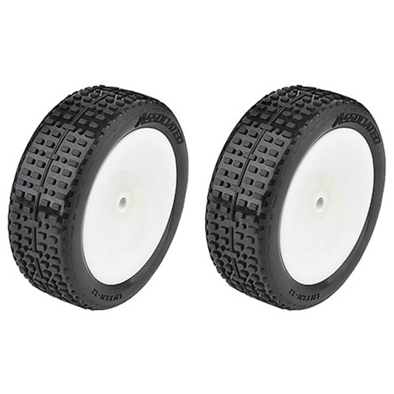 ASSOCIATED ELECTRICS - ASSOCIATED RB10 RTR FRONT
WHEELS & TYRES MOUNTED - AS72018