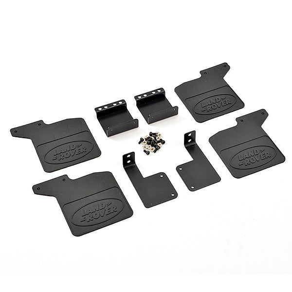 FASTRAX R/C PRODUCTS - FASTRAX TRX-4 RUBBER MUDFLAPS
& ALLOY MOUNTS FOR DEFENDER - FTTX343
