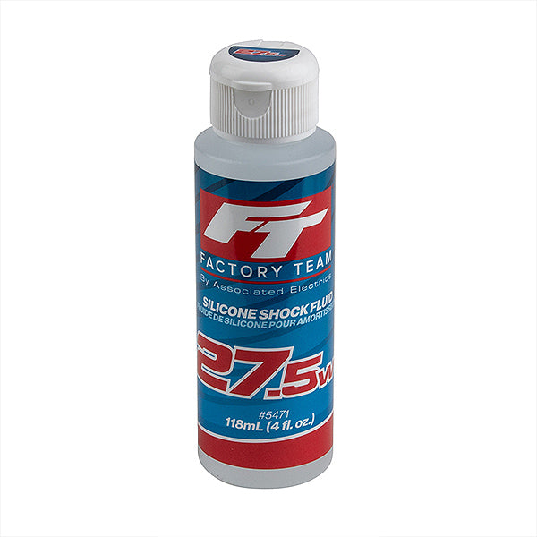 ASSOCIATED ELECTRICS - ASSOCIATED FT SILICONE SHOCK
27.5WT (313cSt) 4oz/118ml - AS5471