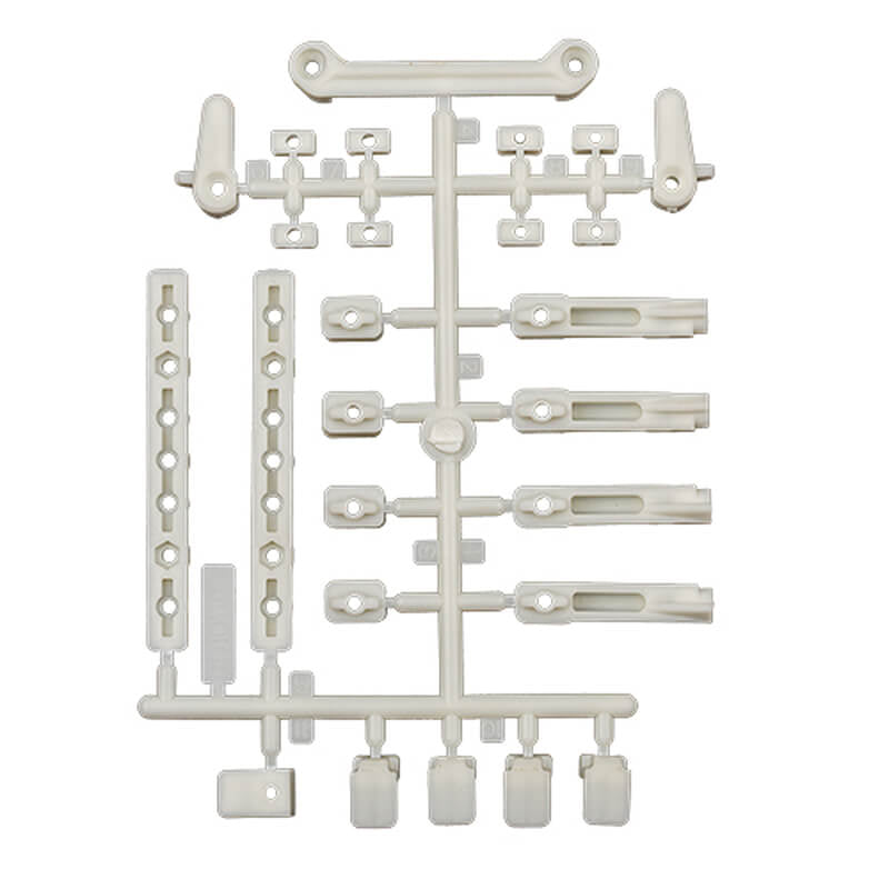 ASSOCIATED ELECTRICS - TEAM ASSOCIATED DC10 BATTERY
MOUNT SET, NATURAL - AS72294