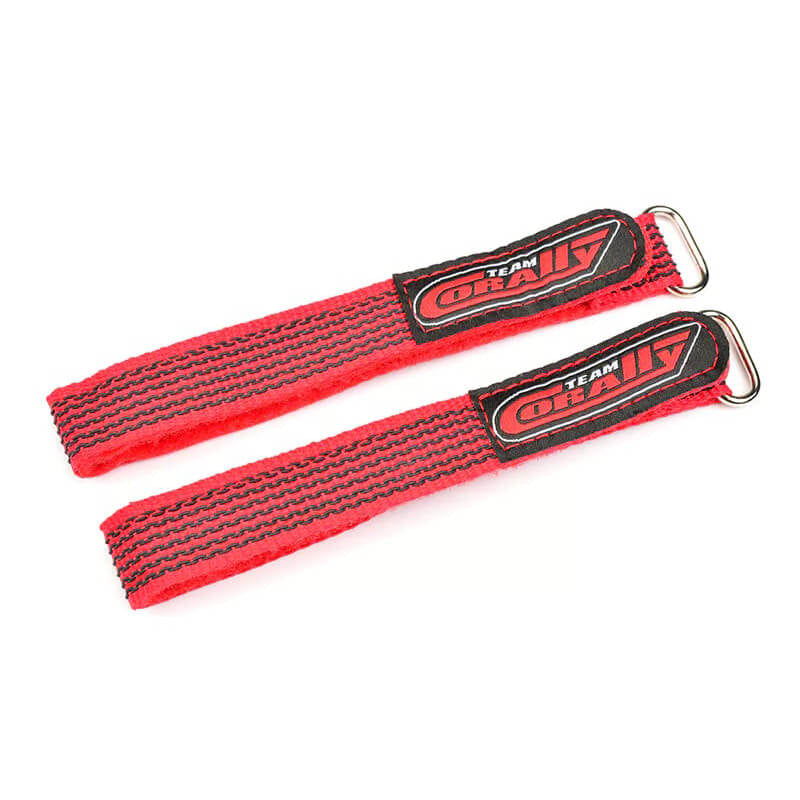 CORALLY - PRO BATTERY STRAPS 300
X20MM METAL BUCKLE RED - C-50536