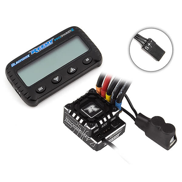 REEDY - BLACKBOX 610R 2S
COMPETITION ESC W/PROGRAMMER2 - AS27017