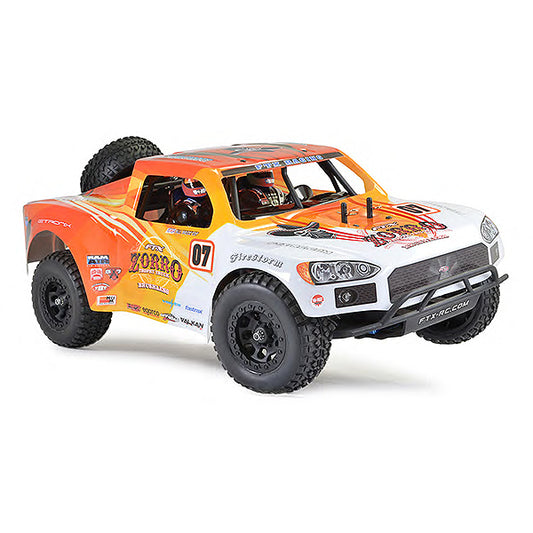 FTX - ZORRO 1/10 TROPHY TRUCK EP
BRUSHLESS 4WD RTR-ORANGE/WHITE - FTX5557WO