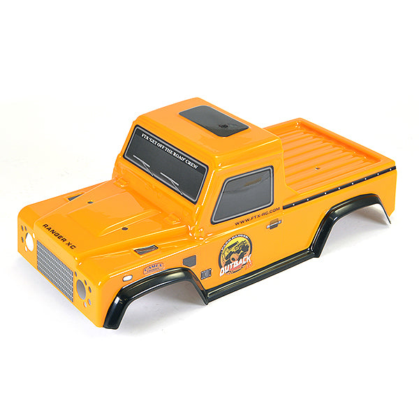 FTX - OUTBACK RANGER XC PICK UP
YELLOW PVC BODYSHELL - FTX9476Y
