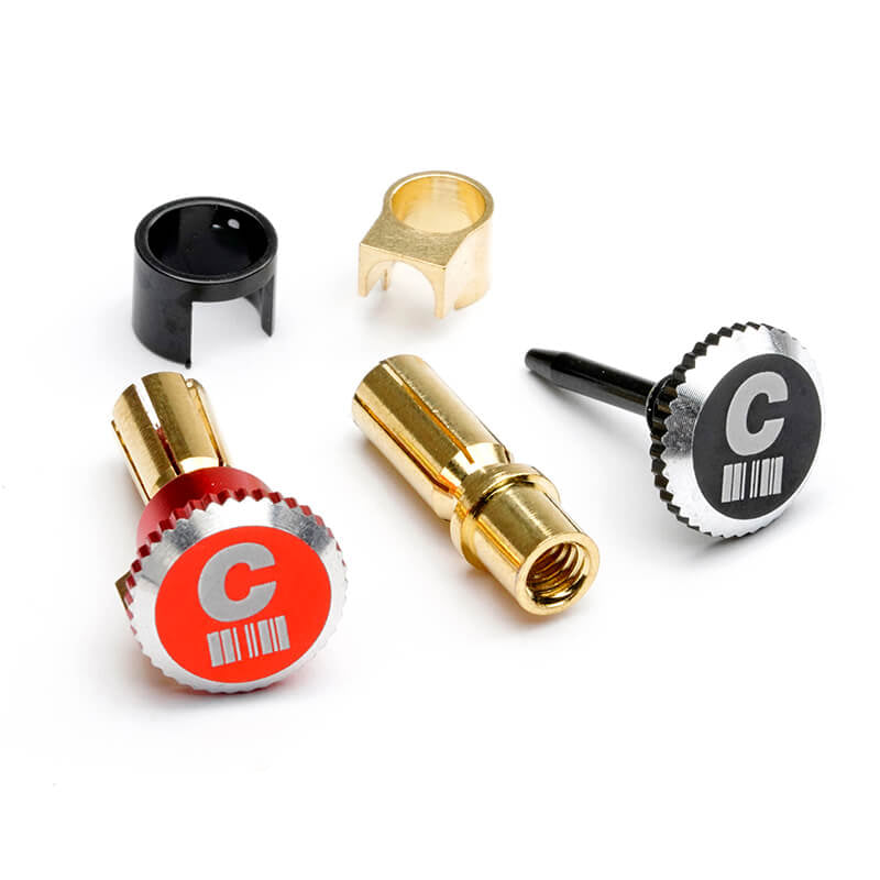 CENTRO - LOCKDOWN HEATSINK BULLE
T PLUG GRIPS W/5MM BULLETS - C0344