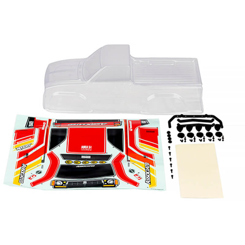 ASSOCIATED ELECTRICS - TEAM ASSOCIATED MT12+ LUX
BODYSHELL SET CLEAR - AS41151