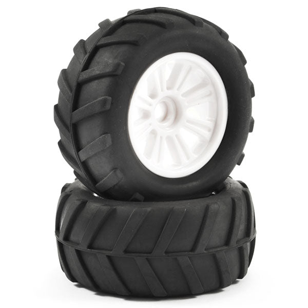 FTX - COMET MONSTER FRONT
MOUNTED TYRE & WHEEL WHITE - FTX9072W