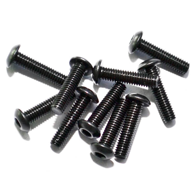 RC4WD - STEEL BUTTON HEAD CAP
SCREWS M3 X 12MM (10) - Z-S0654
