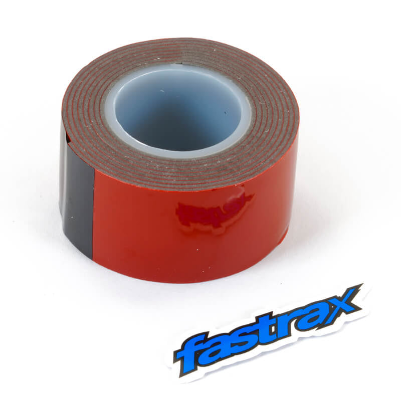 FASTRAX R/C PRODUCTS - PREMIUM DOUBLE SIDE/SERVO TAPE
25mm x 1M ROLL (Thickness 1mm) - FAST187