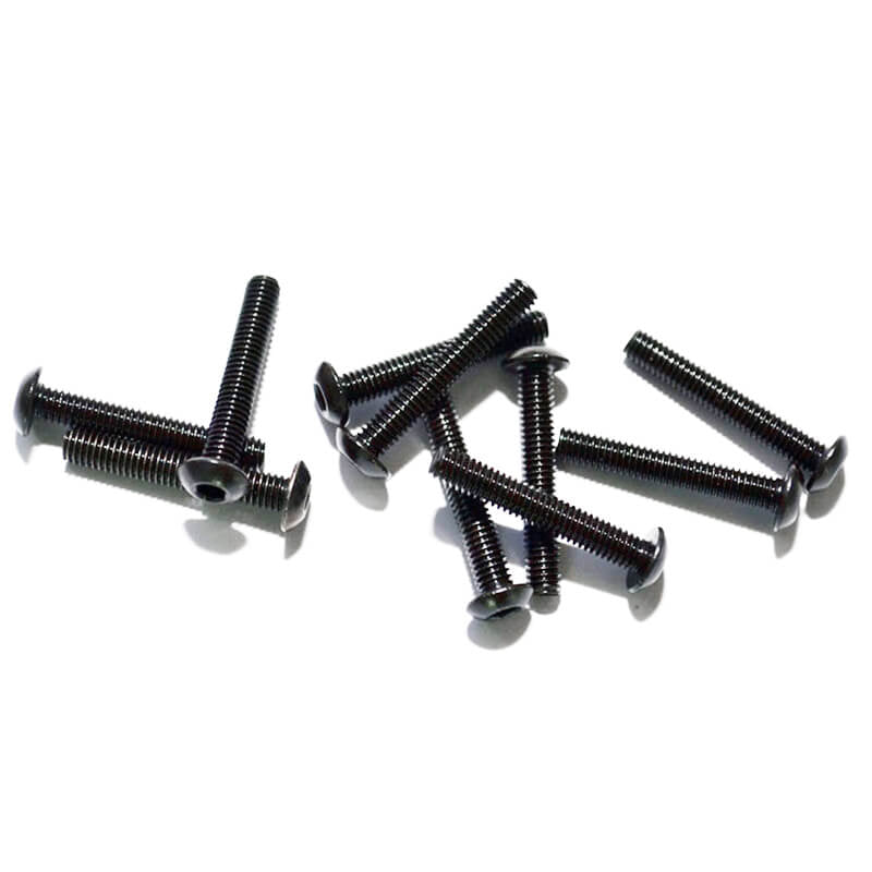 RC4WD - STEEL BUTTON HEAD CAP
SCREWS M3 X 18MM (10) - Z-S0657