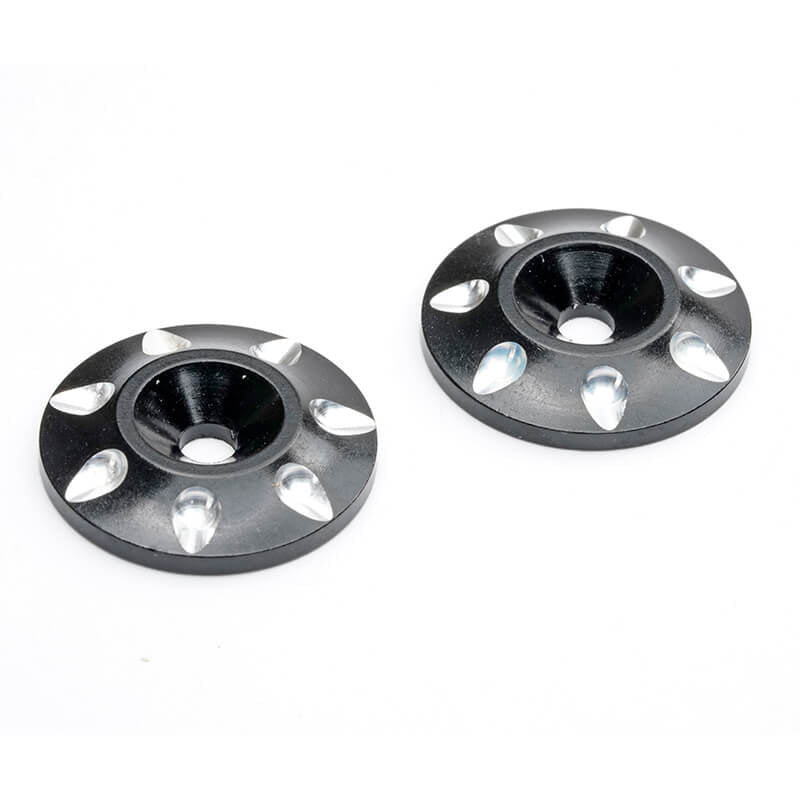 CENTRO - 1/8TH WING WASHERS -
BLACK - C0632BK