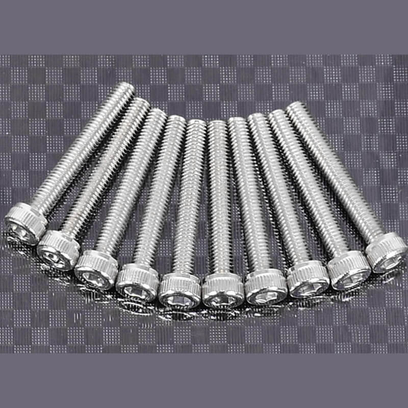 RC4WD - SOCKET HEAD CAP SCREWS
M3 X 22MM (10) - Z-S0717
