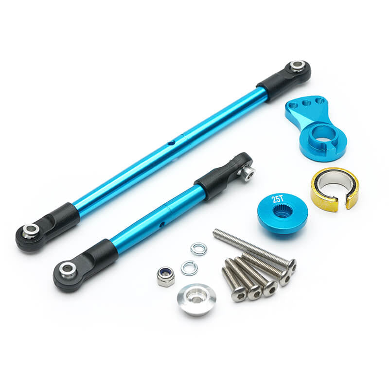 FASTRAX R/C PRODUCTS - FASTRAX TAMIYA CC02 MERC G500
ALUMINIUM 25T SERVO SAVER SET - FTTA200B