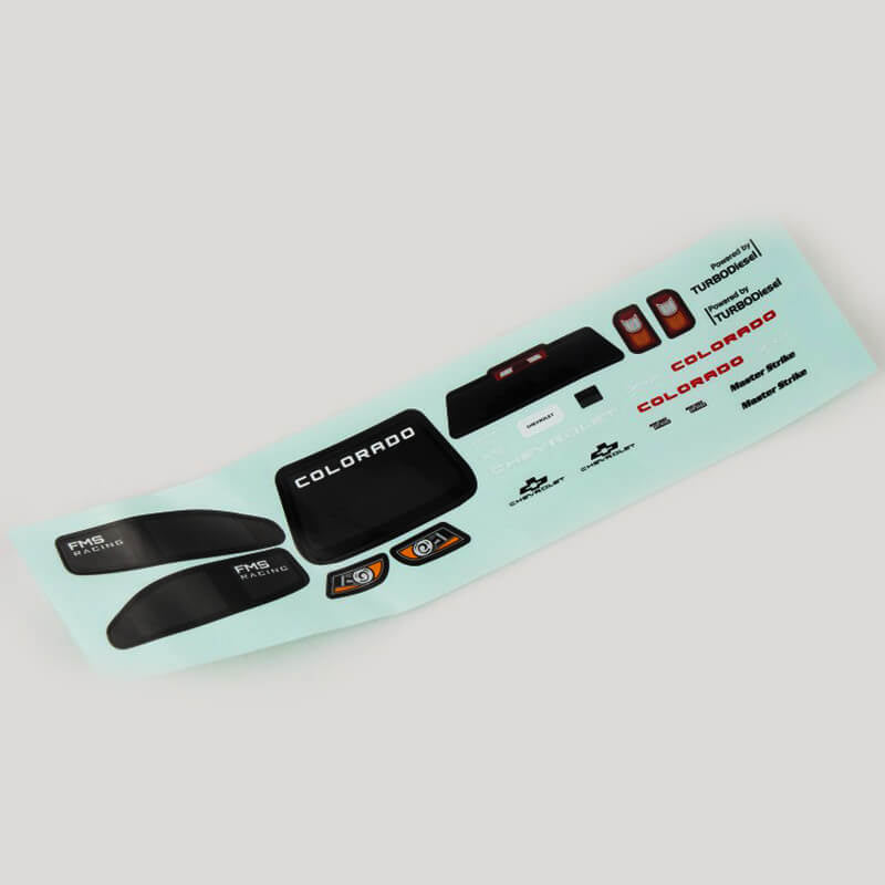 EAZYRC - FMS12421RTRWH DECAL SHEET - FMS-C3142