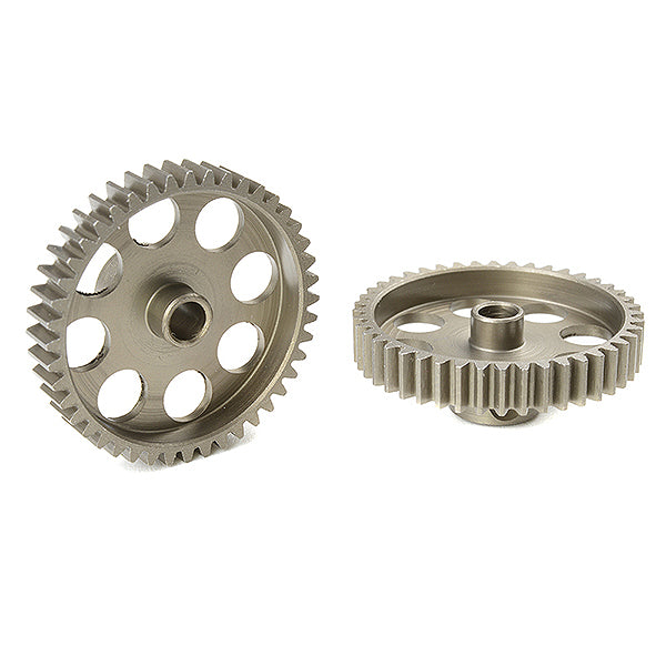 CORALLY - 48 DP PINION SHORT HAR
DENED STEEL 44 TEETH SHAFT DIA - C-71444