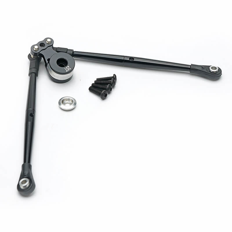 FASTRAX R/C PRODUCTS - FASTRAX TAMIYA DT03
ALUMINIUM 25T SERVO SAVER SET - FTTA180BK