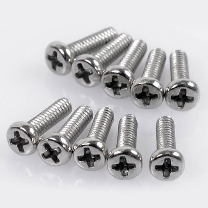 RC4WD - PHILLIPS HEAD MACHINE
SCREWS M1.6 X 6MM (10) - Z-S1387