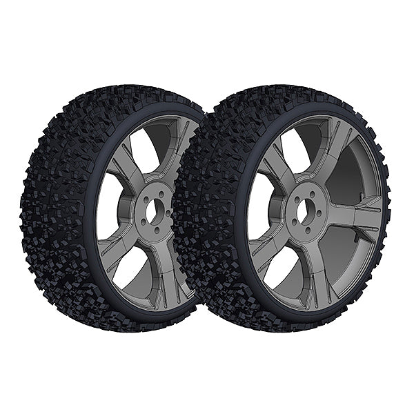 CORALLY - OFFROAD 1/8 BUGGY TIRE
S NINJA LOW PROFILE GLUED ON B - C-00180-376