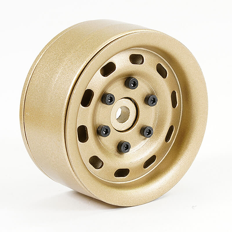 FASTRAX R/C PRODUCTS - FASTRAX ALUMINUM BEADLOCK OLD
ROUND WHEELS - BRONZE - FAST0143BZ