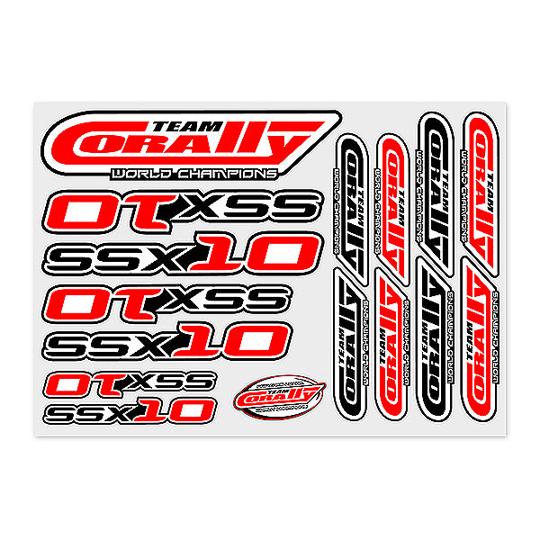 CORALLY - STICKERSHEET SSX10
PRECUT 210X148MM 1 PC - C-99903