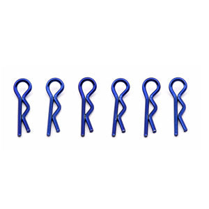 ASSOCIATED ELECTRICS - TEAM ASSOCIATED FACTORY TEAM
BODY CLIPS METALLIC BLUE - AS1736