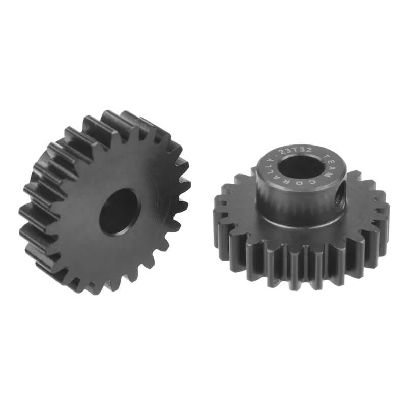 CORALLY - 32 DP PINION SHORT
HARDENED STEEL 23 TEETH 5MM - C-72623