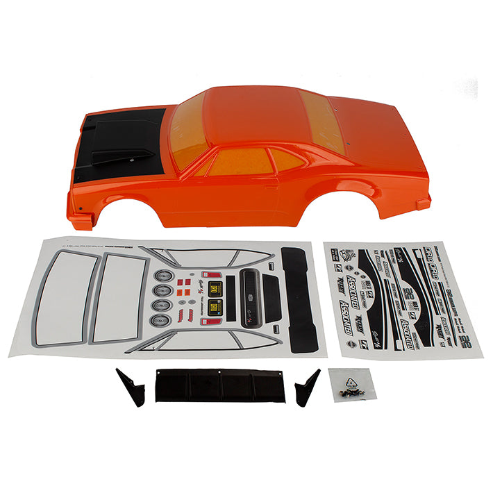 ASSOCIATED ELECTRICS - TEAM ASSOCIATED DR10 REAKT
DRAG BODY SHELL ORANGE - AS71083