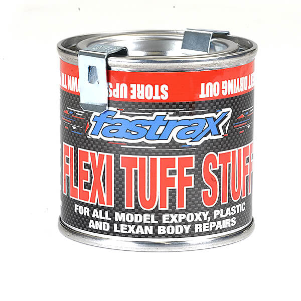 FASTRAX R/C PRODUCTS - FASTRAX 'FLEXI TUFF STUFF'
PLASTIC & LEXAN REPAIR 100ml - FAST02F
